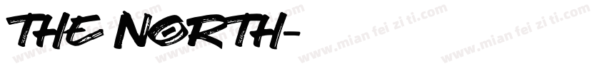 the north字体转换